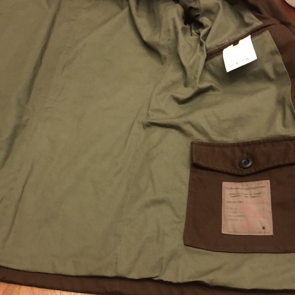 Stunning Messagerie Utility Chore Jacket made In Italy - Picture 4 of 15